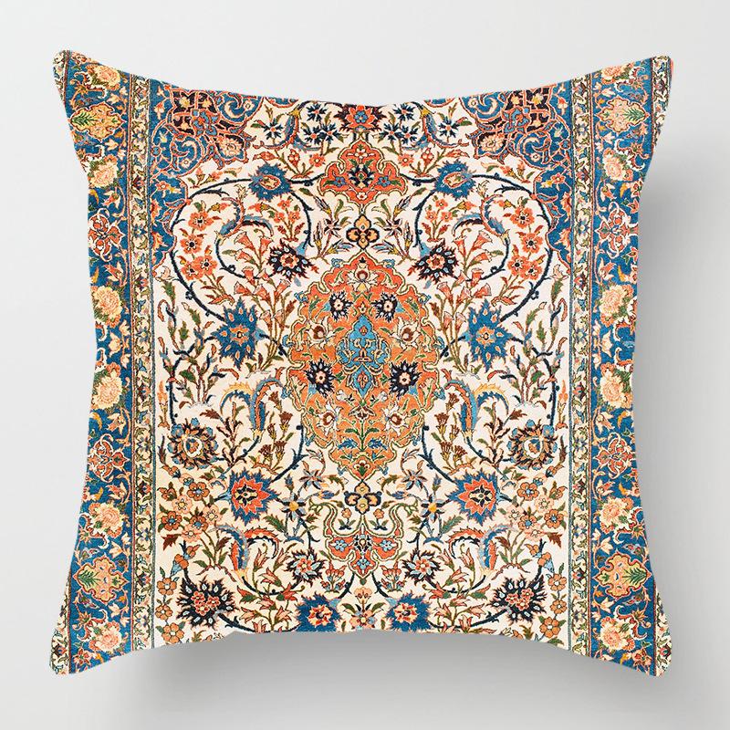 Throw Pillow Persian Turkish Lumbar Pillow Cushion Car Pillow Cover Sofa Cushion Home Decoration