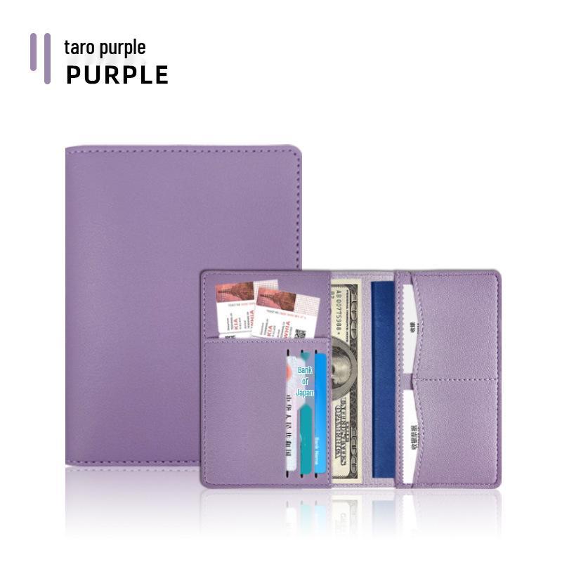 Porta passaporto multi-carte transfrontaliero e protettore per documenti di viaggio