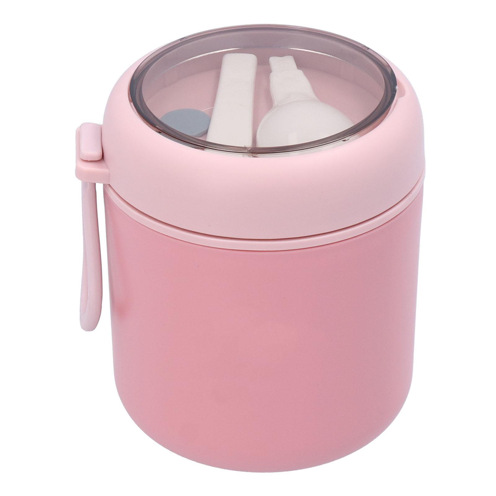 Konnwei 530Ml Insulated Lunch Box With Spoon And Lid For Food Stainless Steel Portable Insulation Vacuum Soup Cup