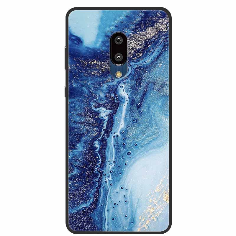 For Sharp Aquos Zero 2 Case Bumper Marble Silicone TPU Soft Phone Cover For Sharp Aquos Zero2 SH-Z20 SHV47 Case Cartoon Funda