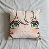 Face Impact Cushion Cover Soft Case Genshin Sofa Living Game Room Home Comfortable Office Decor Protective Q Cute Pillow