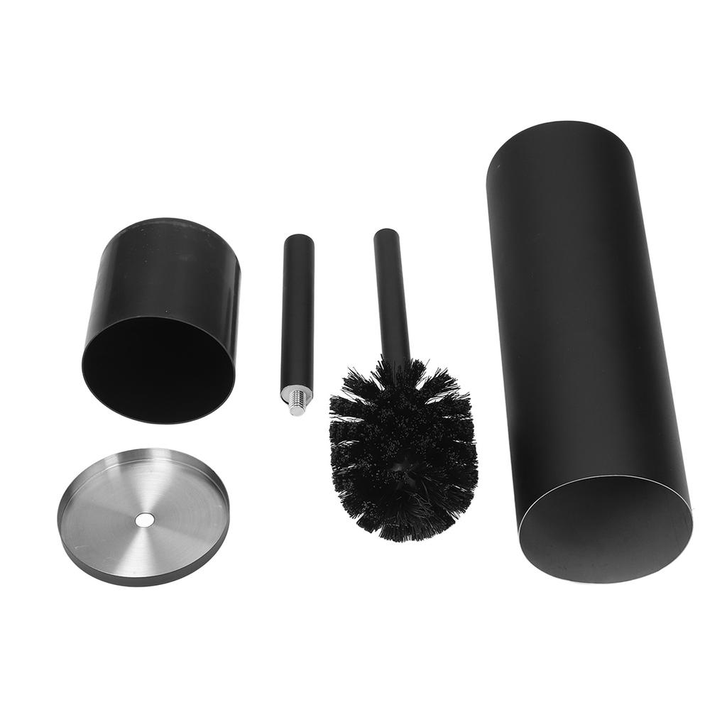 Toilet Cleaner Brush Stainless Steel Durable Flexible Soft Bristle Ergonomic Design Space Saving Toilet Bowl Brush