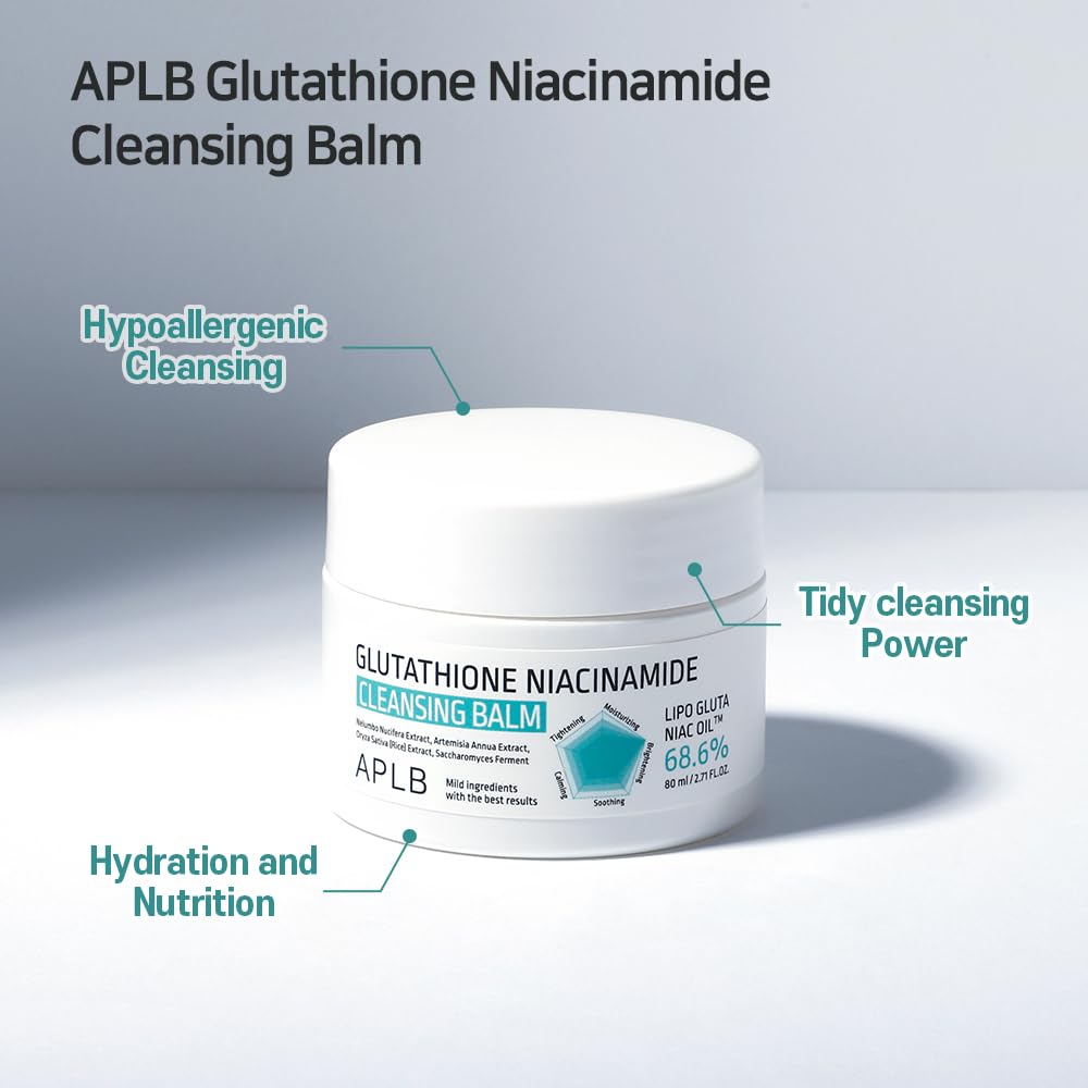 [APLB Official] Glutathione Niacinamide Cleansing Balm 80ml