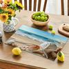 4Pcs, Beach Shell Placemats, the Best Placemats, Washable, Suitable for Holiday Parties, Home Decor