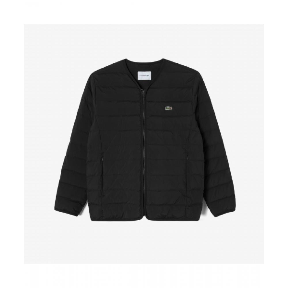 

LACOSTE Men s Lightweight Down Jumper [Black]