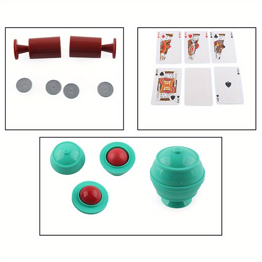 Magic Prop Set Various Interesting Trick Beginner Easy to Use for Stage Street Magic Show Party Game Birthday Gift Magic JXB