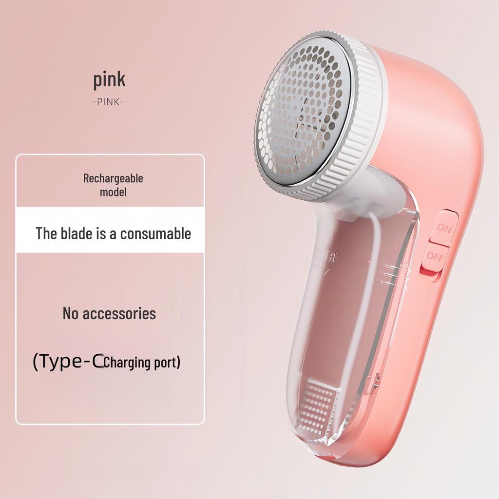 Dispozitiv de îndepărtare a mingilor din material textil reîncărcabil și aparat de ras pentru haine și pantaloni