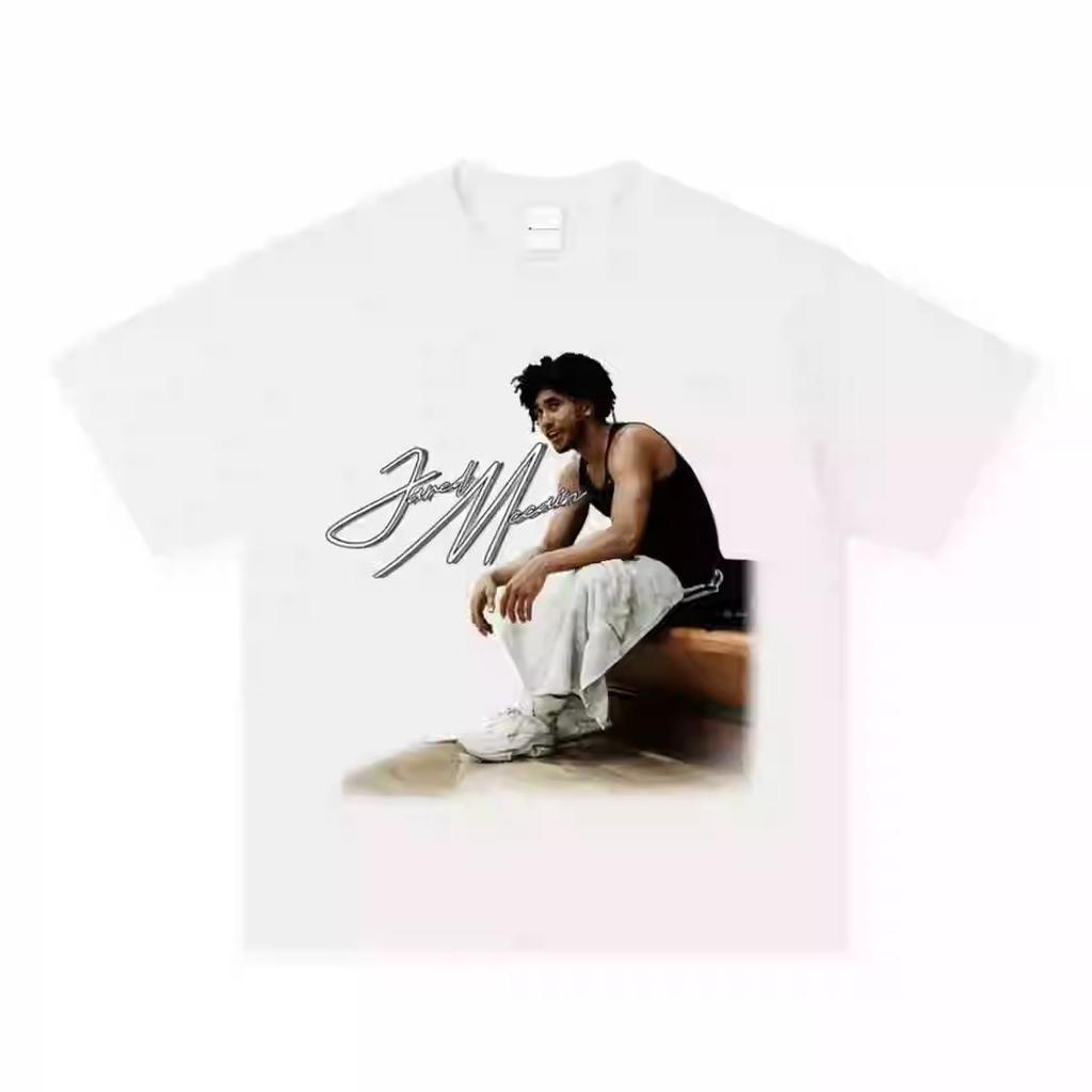 Americanstyle Retro Tshirt For Unisex Vintage Trendy Hiphop Pure Cotton Stylish Shortsleeved Shirt