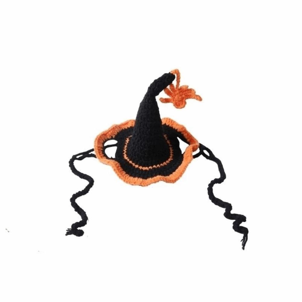Adjustable Pet Halloween Star Hats Soft Halloween Dog Costume Pet Cosplay Hat Costumes Party чёрный