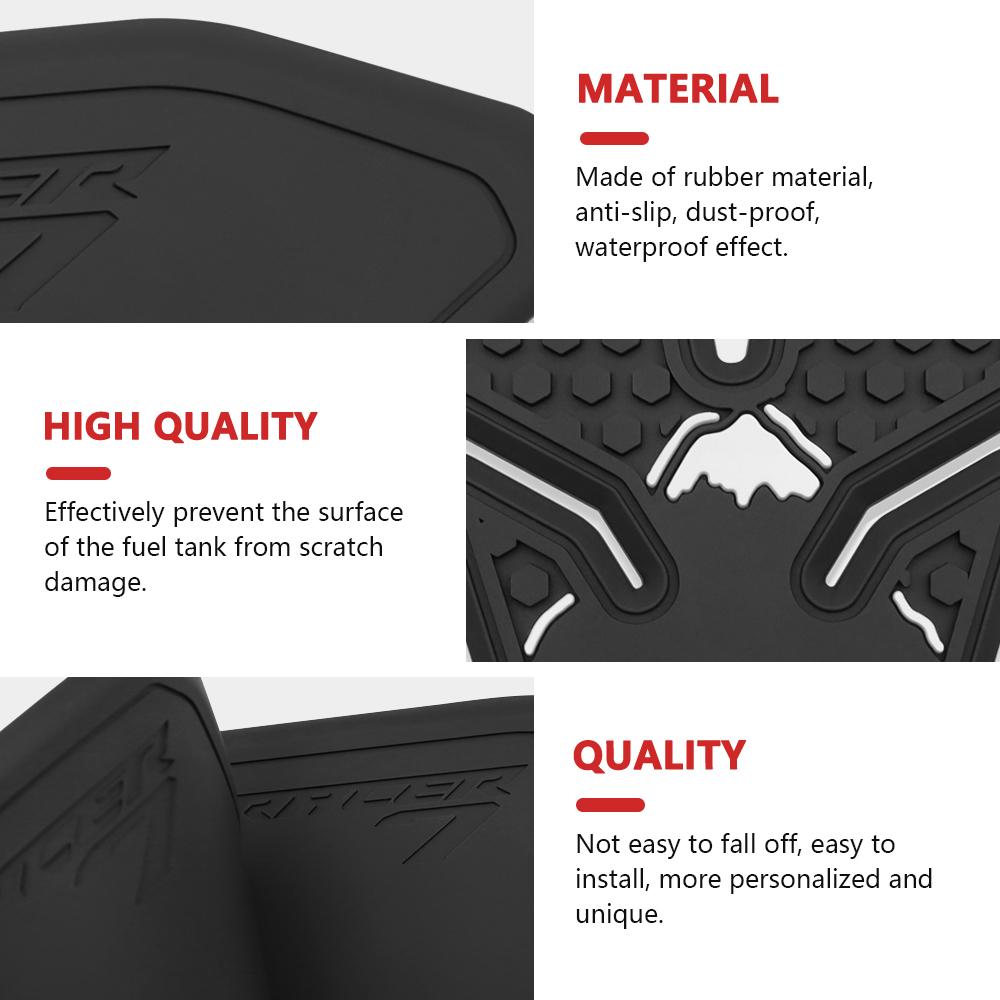 For Yamaha TRACER 7 GT Tracer7 / GT 2025 Motorcycle Side Fuel Tank Pad Protector Stickers Decal Gas Knee Grip Traction Tank Pads
