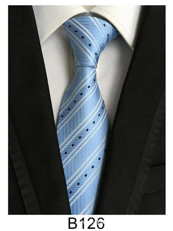 Cravate homme en soie et polyester faite main – Décontractée, formelle ou professionnelle