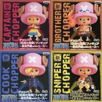 Ichiban Kuji Čopers kļūs par figūru Jaunajā Pasaulē ar Eisu 4 figūru komplekts "Mērķis Pirāts" - -