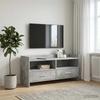 TV Stand 100 x 33 x 47 cm Concrete Grey Particleboard