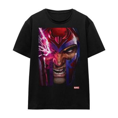 Marvel Unisex-T-Shirt für Erwachsene, X-Men, Magneto, Comic-Cover