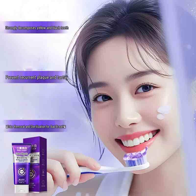 Color Repair Purifying Toothpaste with Deep Cleaning & Fresh Breath Beads