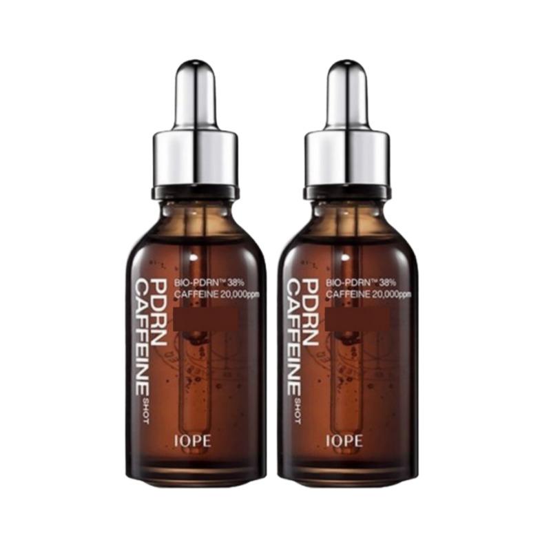 [IOPE] PDRN Caffeine Shot Ampoule 50mL – Firming & Glow Boosting Serum