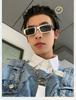 New Fashion Vintage Sunglasses Women Men Brand Designer Retro Rectangle Sun Glasses Female Male Popular Punk Square Eyewear