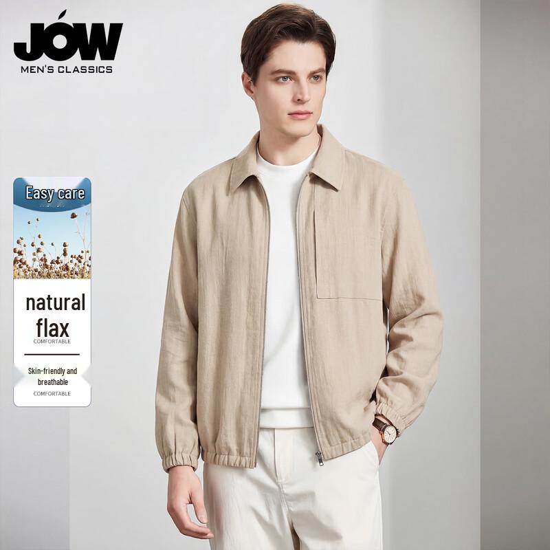 JOW Men's Lightweight Linen Jacket