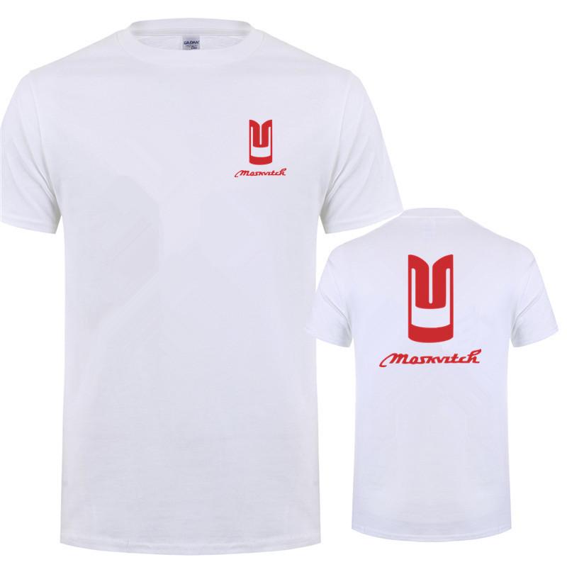 Moskvich T Shirt Summer Unisex Short Sleeve Cotton Tshirts Unisex Tops Tee Lh491