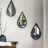 Elegant Water Drop Wall Mirror Sticker for Home Decor