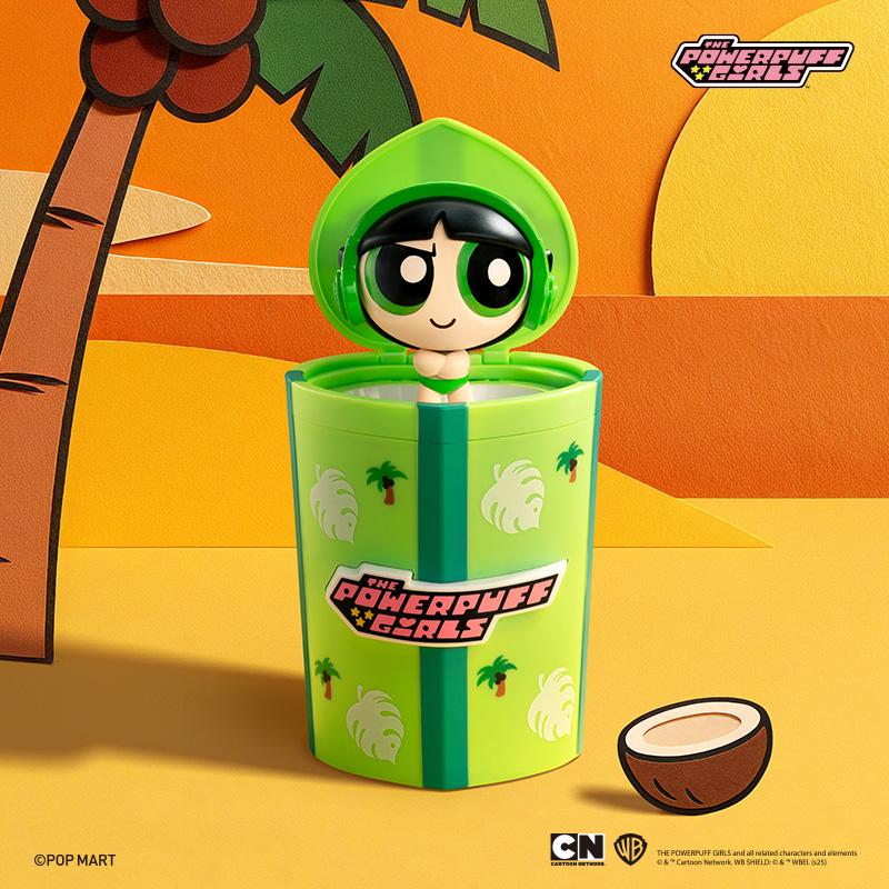 POP MART Figurinele Seriei Surpriză de Petrecere Powerpuff Girls Cutii Oarbe (Pachet Individual / Set de 9 Piese)