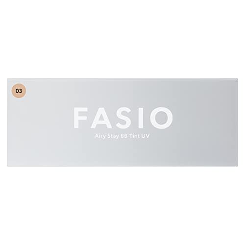 FASIO Krem BB Airy Stay BB Tint UV 03 Medium Beige 30g Wodoodporny Odporny na Sebum SPF50+/PA++++ Krem z Filtrem Przeciwsłonecznym Baza pod Makijaż Podkład