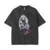 Limited Britney Spears Oops I Did It Again Tour  Vintage Washed T Shirt Summer Men Women High Quality Cotton Retro Tshirt