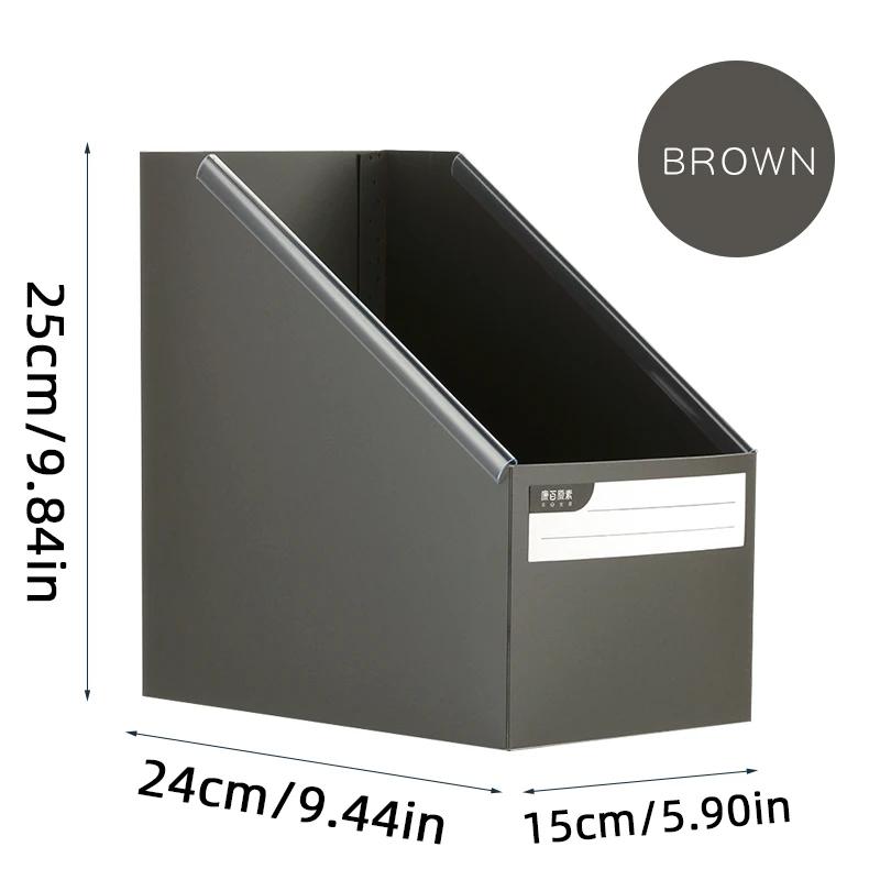 Student Foldable Desktop Books Sorting Storage Box A4 Size Office Stationery For Various Functions