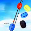 2pcs Fishing Rod Fixed Ball Rods Stopper Mini Protection Anti-Collision Balls Retractor Holder Fishing Ball Stopper Silicone Tackle
