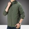 Charge Quick-Drying Men's Large Size Casual Outdoor Sportswear Jacket Spring and Autumn Medium and Long Jacket