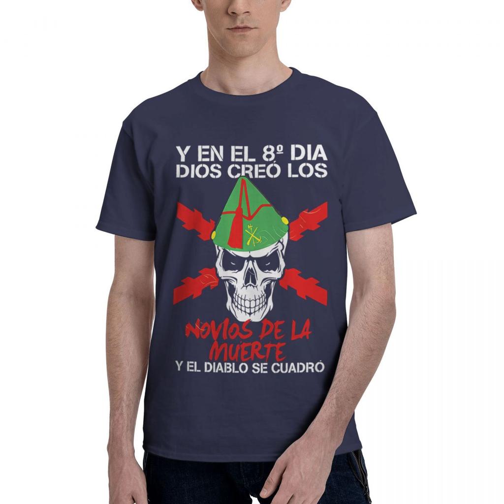 Spanish Legion 100 Cotton Casual Breathable Confortable Totoro Funny Mens TShirts Funny Shirt