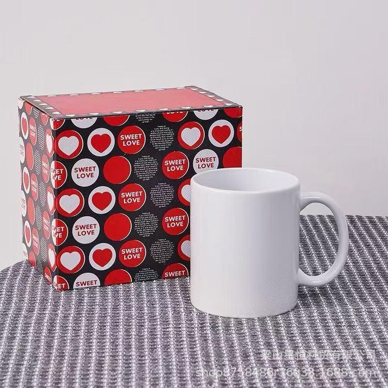 11oz Ceramic Mug for Sublimation - Heat Transfer Gift Cup 301-400ml