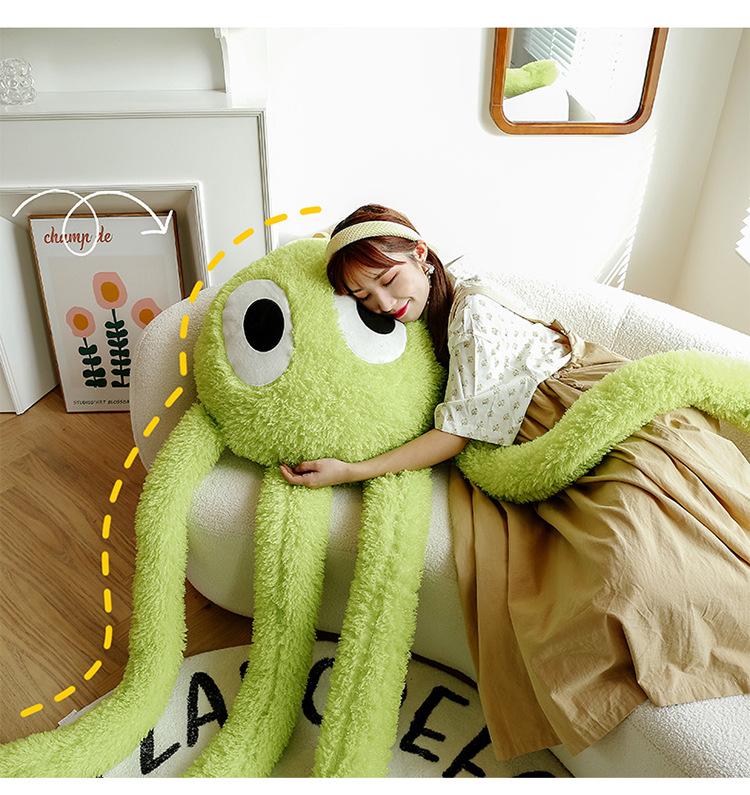 Large Long-Legged Octopus Pillow - Cute and Funny Internet Sensation Plush Toy