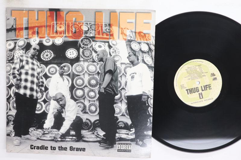 

12inch Record THUG LIFE Cradle To The Grave 095791NONE Interscope Reco 1994 US Rap HipHopRB Used