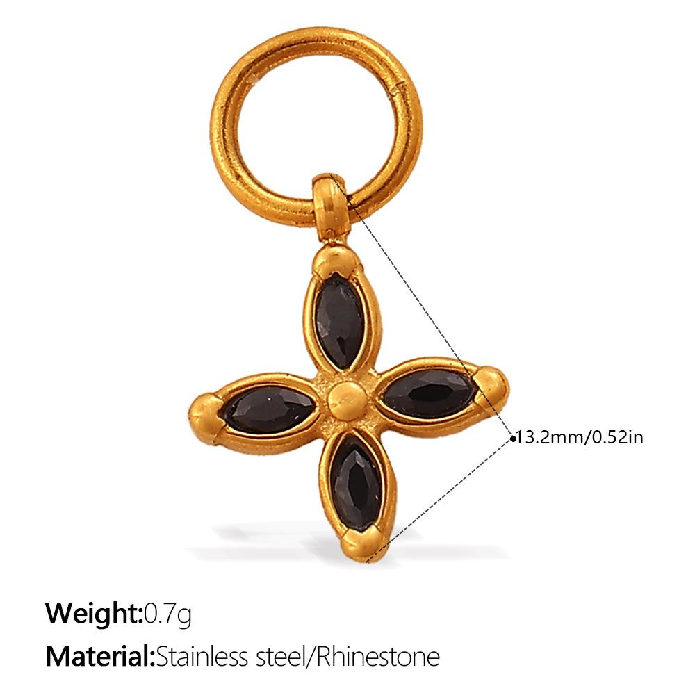 Yori 2Pcs Stylish and Versatile Multi-colored Flower Pendant Handmade DIY Jewelry Accessories Charm Wholesale 2026