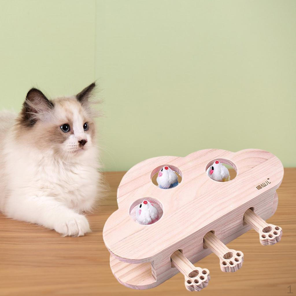 Shape Exercise Toys Wooden , Mouse mice