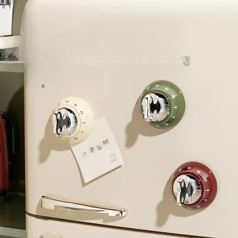 Kitchen Suction Timer,It Can Be Adsorbed Anywhere,Accurate Countdown,No Need for Batteries, A Great Helper for Kitchen Cooking