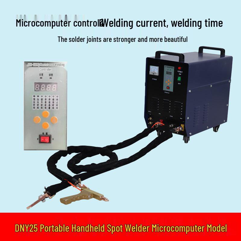 Compact Handheld Dual Electrode Spot Welder for Metal Repair