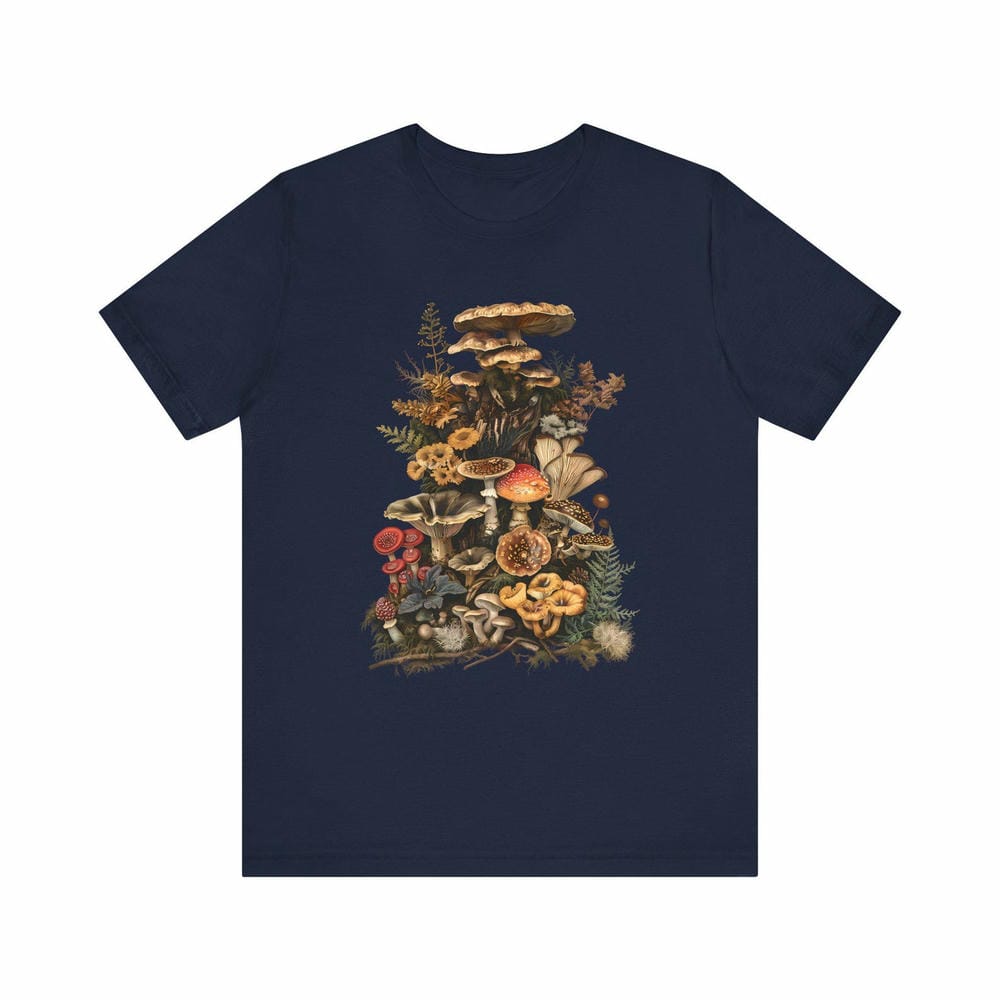Goblincore Mushroom Comfort Shirts Nature Lover Plant Lover Dark Cottagecore Aesthetic Shirt Casual Daily Y2K Top Streetwear
