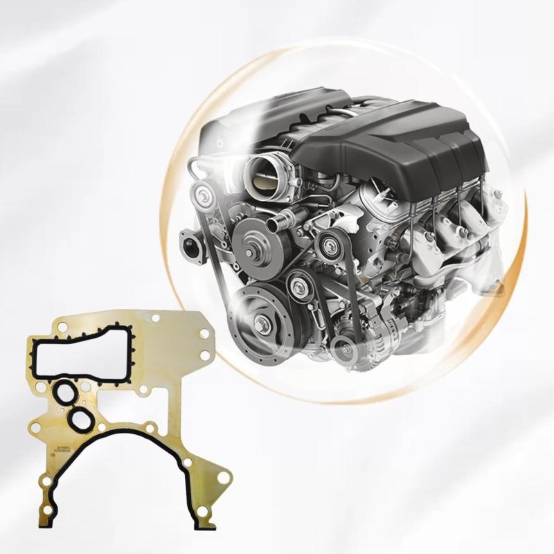 Heavy Duty Engine Timing Cover Gasket with Enhances Sealing Technology High Temperature Resistant Seal for Automotive
