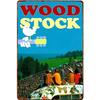 Woodstock Festival Vintage Metallschild s Rock Roll Retro Blech Dekor