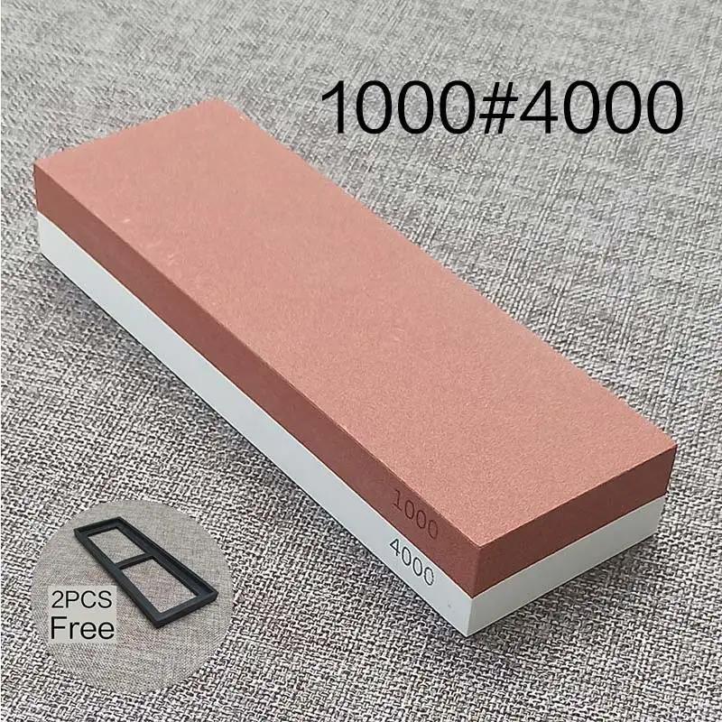 Oilstone Whetstone Sharpening Stone Fixed Knife Sharpener Angle guide 15degrees Accessories Kitche Knives Auxiliary Tool320-8000