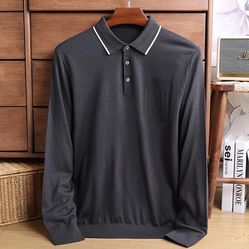 Vielseitiger lässiger Pullover für Mittelalte und Ältere, Unterhemd, Väterbekleidung