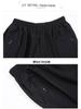 Elastic Waist Straight-Leg Pants for Women - Plus Size, Loose Fit, Ideal for Spring/Autumn, Perfect for Middle-aged and Elderly.