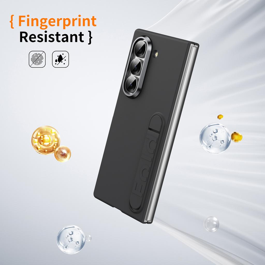 For Samsung Galaxy Z Fold6 5G Case Kickstand Hard PC Phone Cover (without Screen Protector)