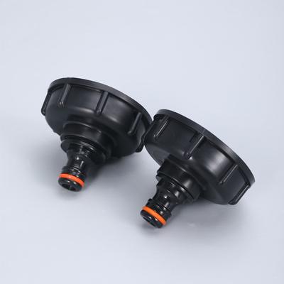 Adaptateur de valve pour réservoir IBC 1/2" 3/4" pour tuyau d'arrosage, filetage grossier 60 mm, pièces de rechange