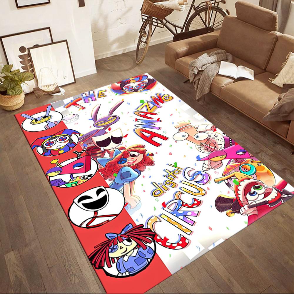 I tappeti quadrati stile The Amazing Digital Circus sono un'ottima scelta per soggiorni, camere da letto, decorazioni per la casa e come regali.