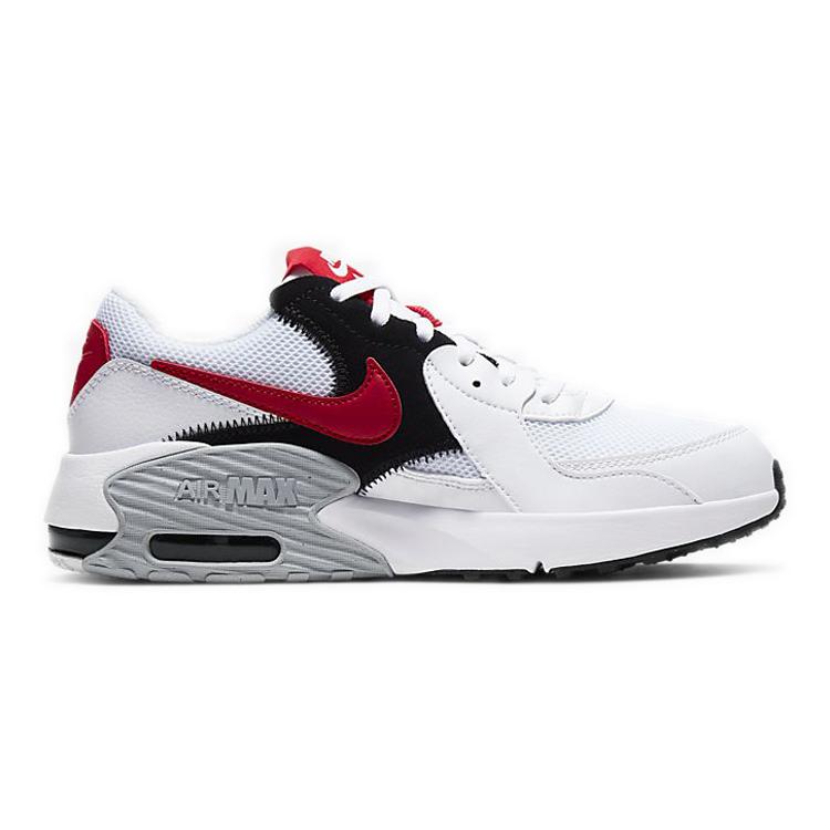 New Nike Air Max Excee White University Red GS CD6894-105