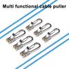 1 Set Zware Touwspanner, Touwroller met 2 Reflecterende Nylon Koorden, Metalen Touwspan-gereedschap voor Kamperen, Tarp, Scheerlijnen, Varen