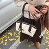 Retro underarm bag women's spring and summer new textured tote bag versatile commuter handbag shoulder bag